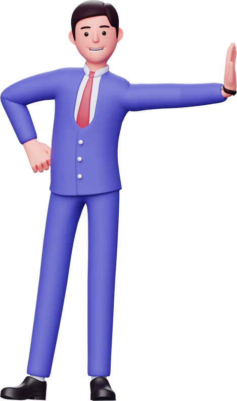 3D Character Business Man