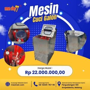 mesin cuci galon
