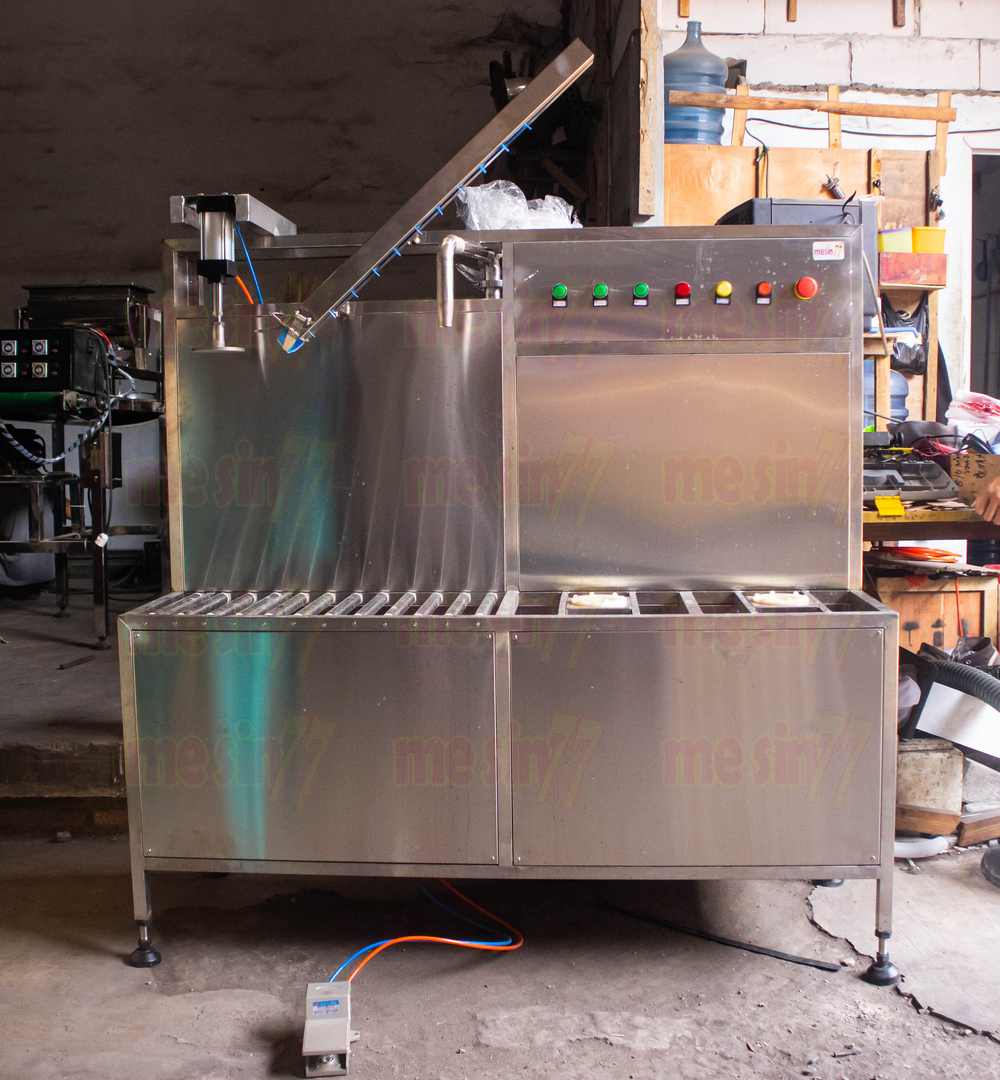 Mesin Cuci Isi Tutup Galon Semi Otomatis