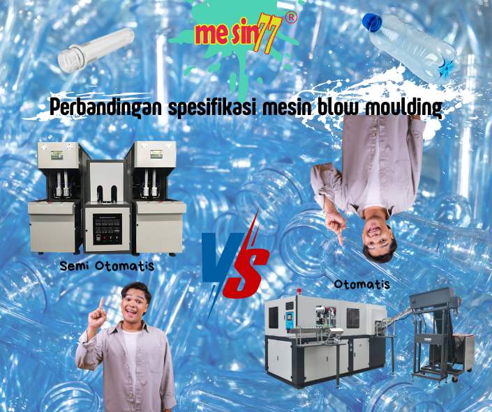 spesifikasi mesin blow moulding
